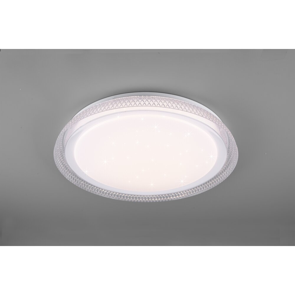Reality Heracles Plafoniera LED Bianco, 1-Luce, Telecomando main product photo