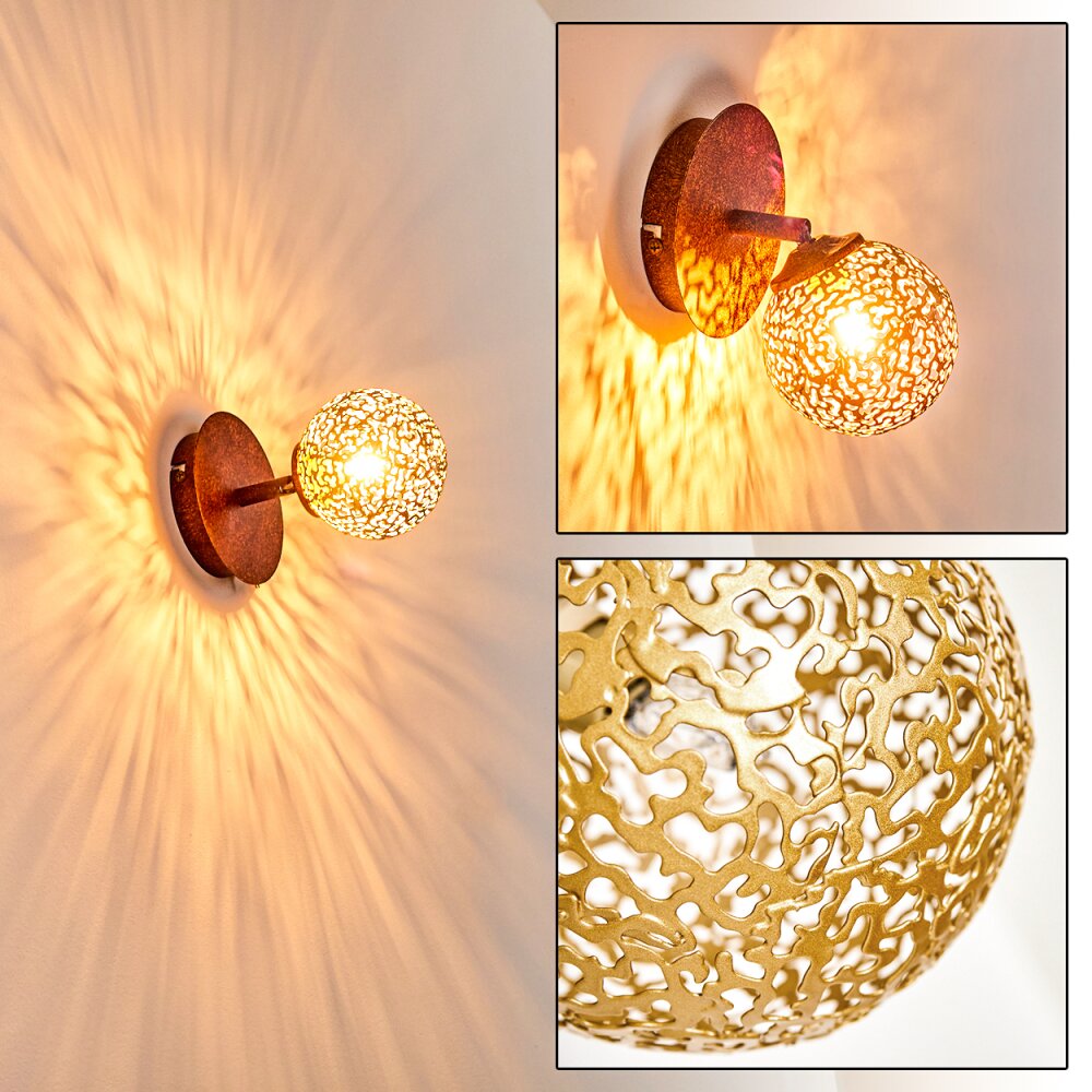 Virga Applique Ruggine, 1-Luce main product photo