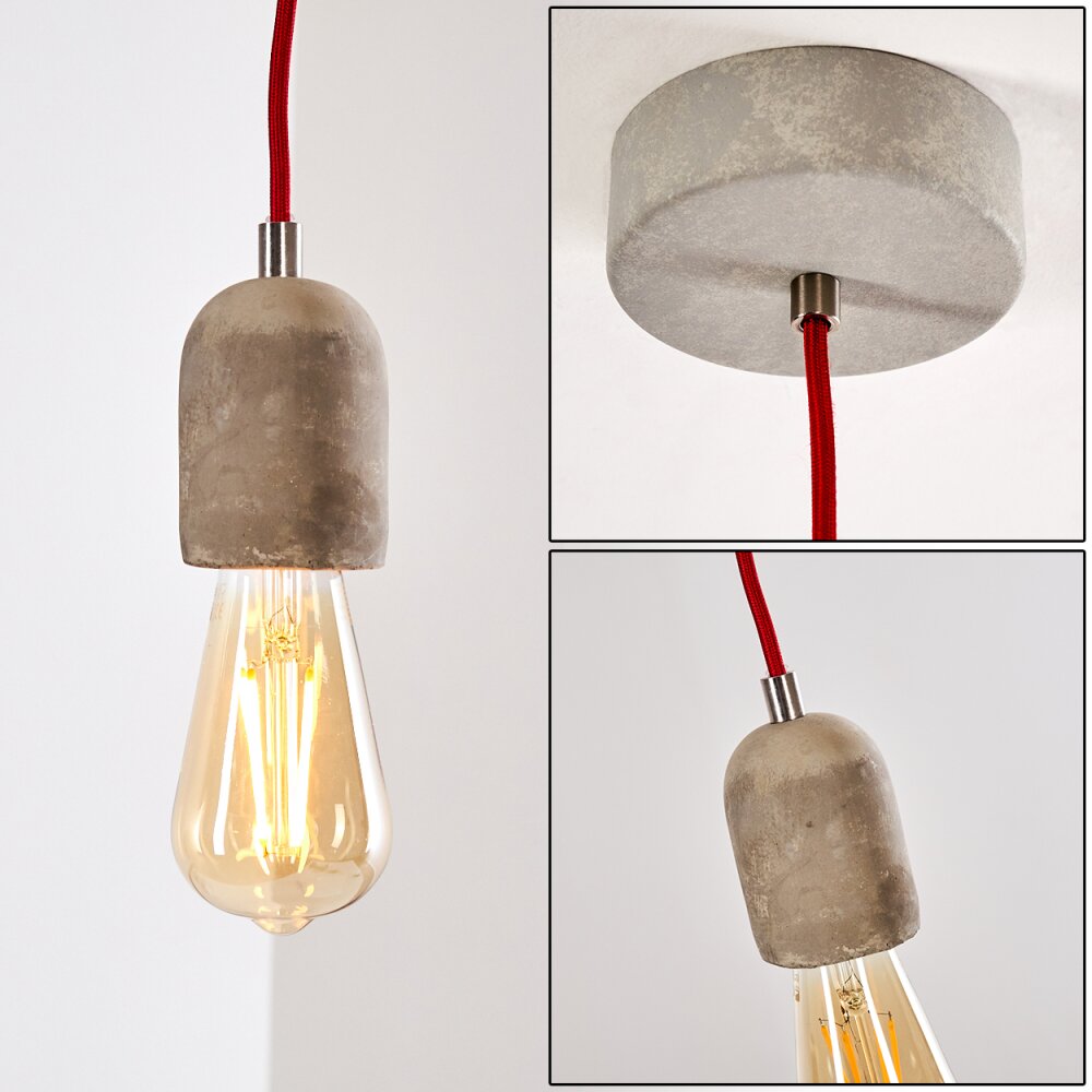 Lemone Lampadario a sospensione Grigio, 1-Luce main product photo