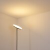 Mjölby Lampada da terra LED Nichel opaco, 1-Luce