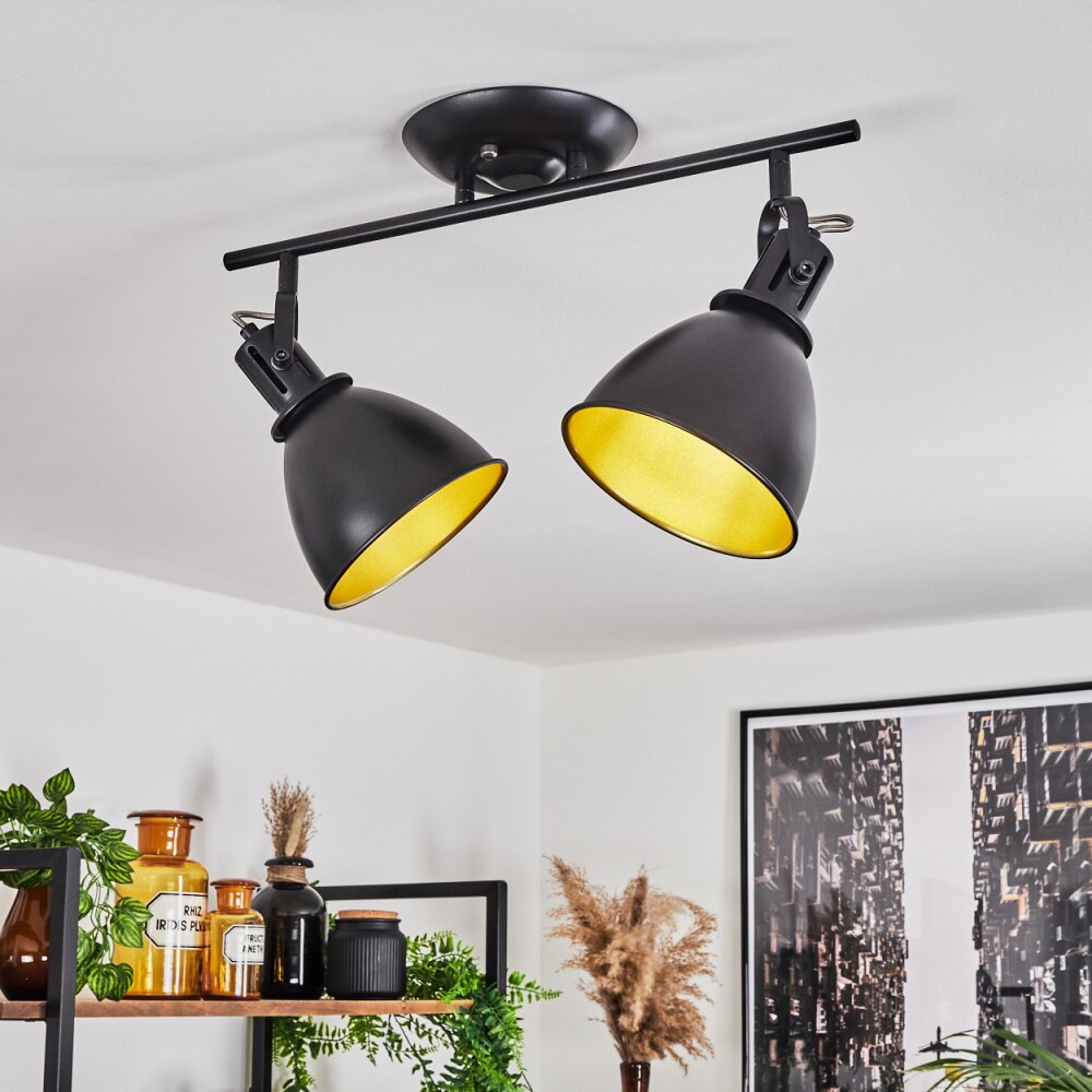 Plafoniera Koppom Nero, 2-Luci main product photo