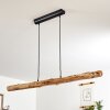 Winterthur Lampada a Sospensione LED Legno chiaro, Nero, 1-Luce