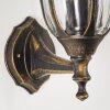 Ribadeo Applique da esterno Nero-Oro, 1-Luce