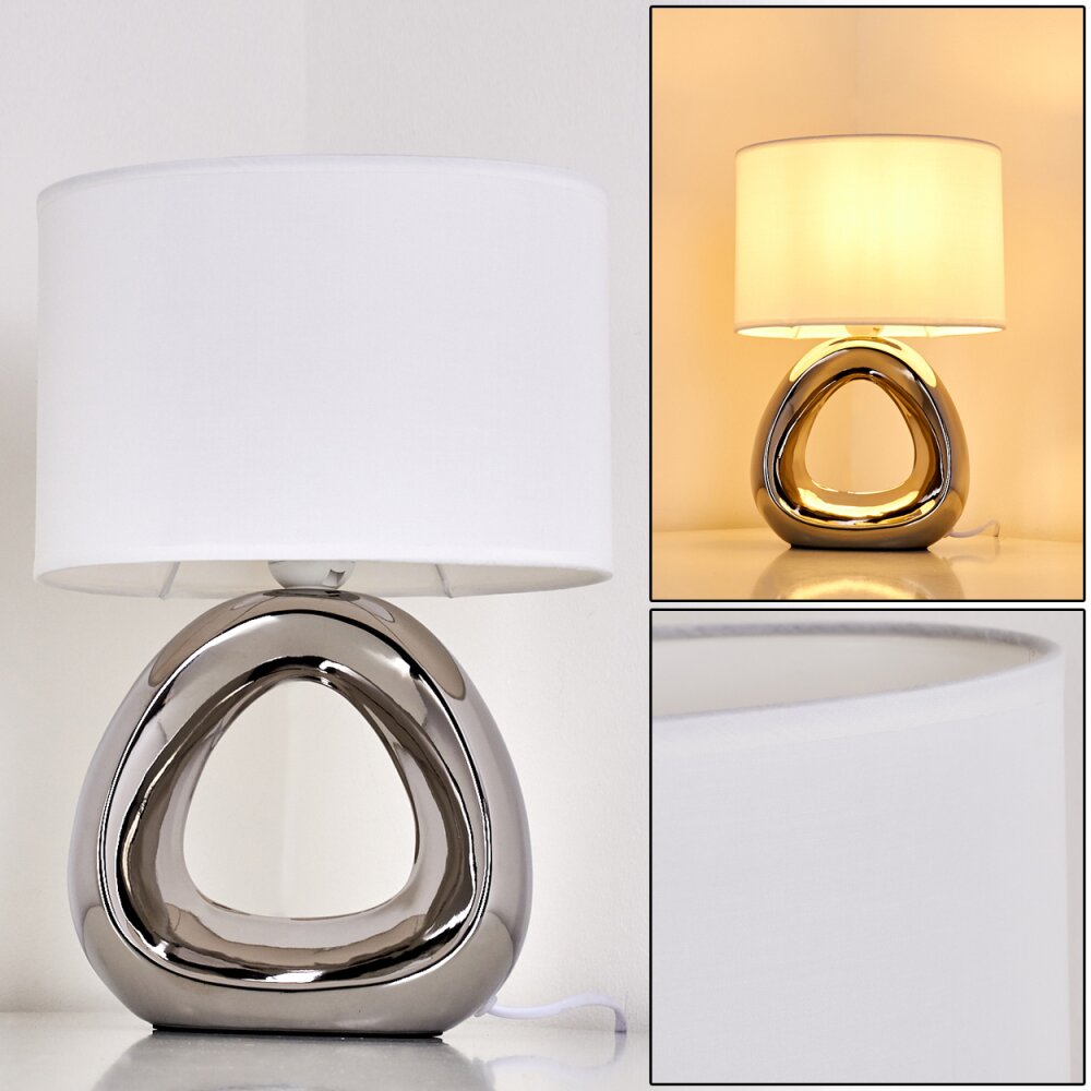 Morcote Lampada da Tavolo Cromo, 1-Luce main product photo