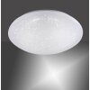 Leuchten-Direkt SKYLER Plafoniera LED Bianco, 1-Luce