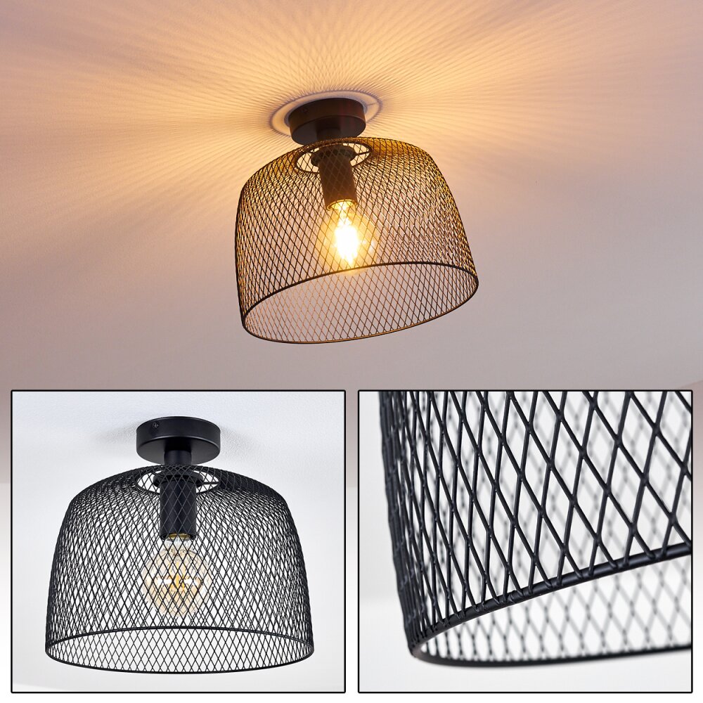 Moholm Plafoniera Nero, 1-Luce main product photo