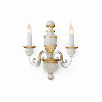 Ideal Lux FIRENZE Applique Bianco, 2-Luci