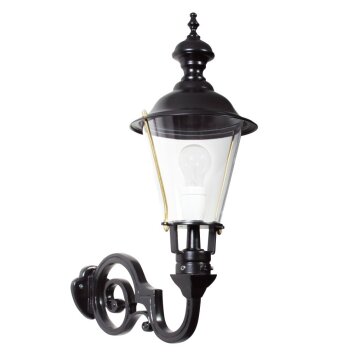 KS Verlichting Amstel Applique Nero, 1-Luce