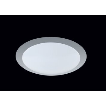 Trio 6265 Plafoniera LED Titanio, Bianco, 1-Luce