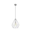 Eglo CARLTON Lampadario a sospensione Argento, 1-Luce