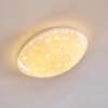 Kendal Plafoniera LED Bianco, 1-Luce, Telecomando, Cambia colore