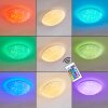 Kendal Plafoniera LED Bianco, 1-Luce, Telecomando, Cambia colore