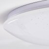 Kendal Plafoniera LED Bianco, 1-Luce, Telecomando, Cambia colore