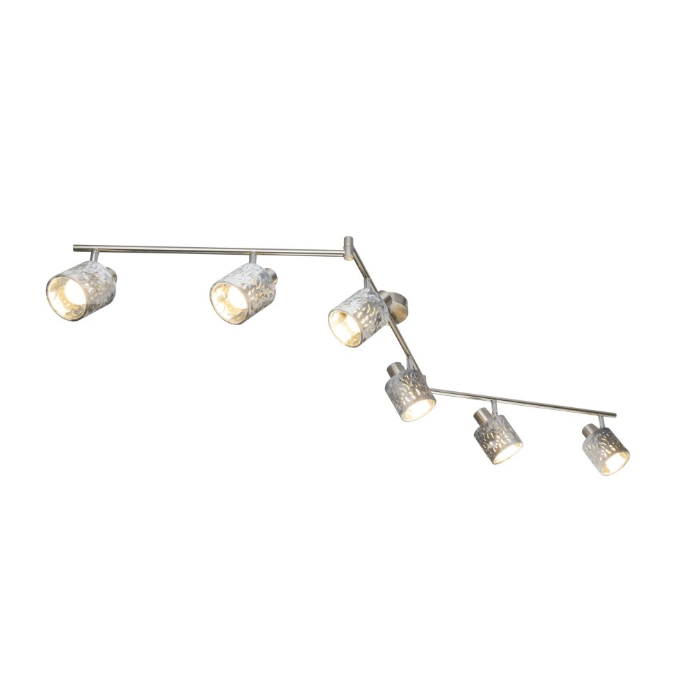 Globo ALYS Plafoniera Nichel opaco, 6-Luci main product photo