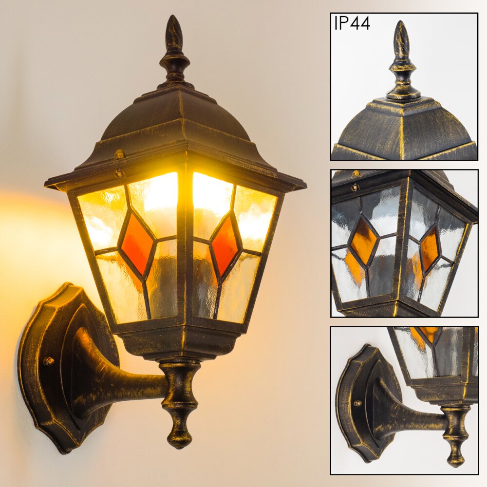 Antibes Applique da esterno Marrone, Oro, 1-Luce main product photo