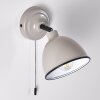 Catharine Applique Grigio, 1-Luce