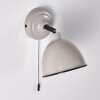 Catharine Applique Grigio, 1-Luce