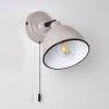 Catharine Applique Grigio, 1-Luce