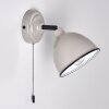 Catharine Applique Grigio, 1-Luce