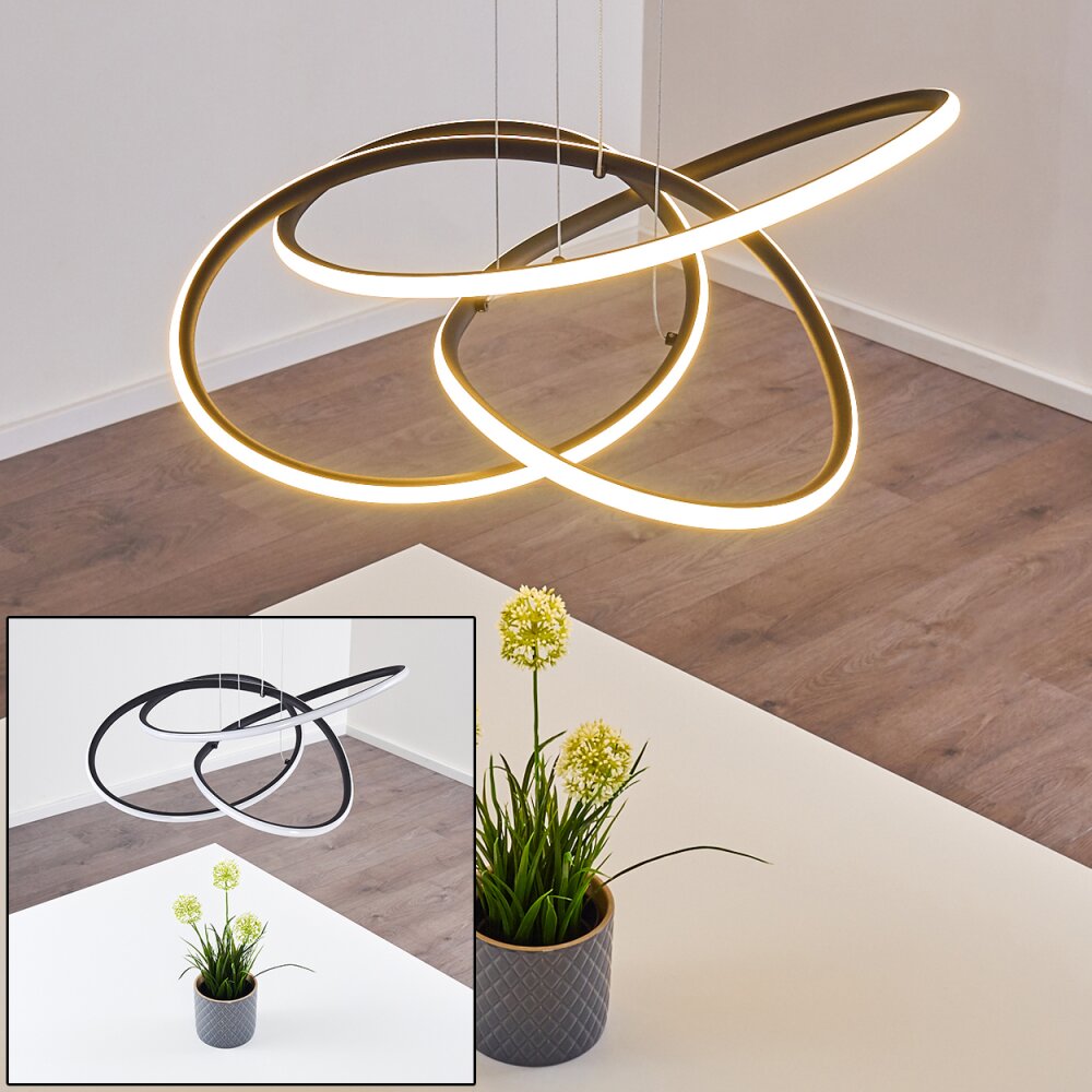 Belgorod Lampada a Sospensione LED Nero, 1-Luce main product photo