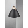 Design For The People by Nordlux STRAP Lampada a Sospensione Nero, 1-Luce