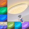 Norton Star Plafoniera LED Bianco, 1-Luce, Telecomando, Cambia colore