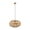 Eglo AMSFIELD Lampadario a sospensione Marrone, 1-Luce