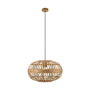 Eglo AMSFIELD Lampadario a sospensione Marrone, 1-Luce