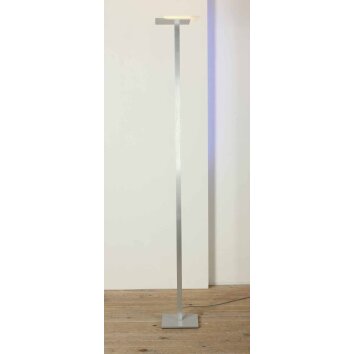 Bopp Flat Piantana LED Alluminio, 7-Luci