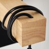 Barbengo Applique Marrone, Nero, 1-Luce
