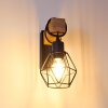 Barbengo Applique Marrone, Nero, 1-Luce