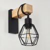 Barbengo Applique Marrone, Nero, 1-Luce