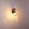 Barbengo Applique Marrone, Nero, 1-Luce