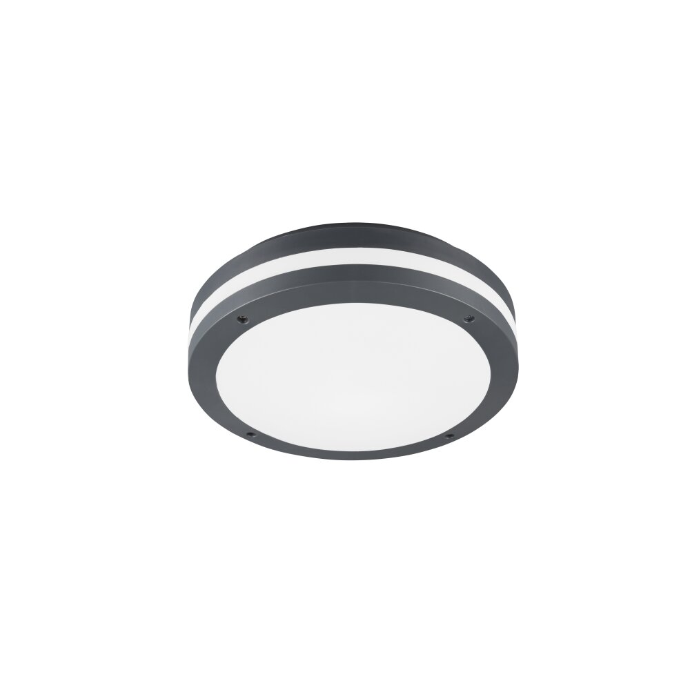 Trio Piave Plafoniera LED Antracite, 1-Luce, Sensori di movimento main product photo
