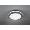 Trio Piave Plafoniera LED Antracite, 1-Luce, Sensori di movimento