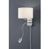 Trio 2711 Applique LED Cromo, Nichel opaco, 2-Luci