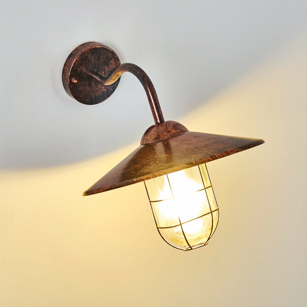 Oricourt Applique da esterno Bronzo, 1-Luce