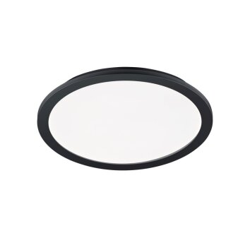 Plafoniera Reality CAMILLUS LED Nero, 1-Luce