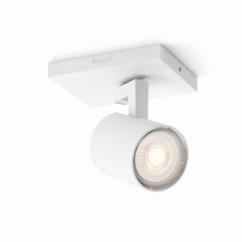 Philips Runner Plafoniera LED Bianco, 1-Luce