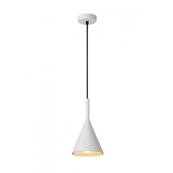 Lucide GIPSY Lampadario a sospensione Bianco, 1-Luce