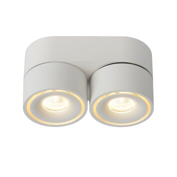 Lucide YUMIKO Plafoniera LED Bianco, 2-Luci