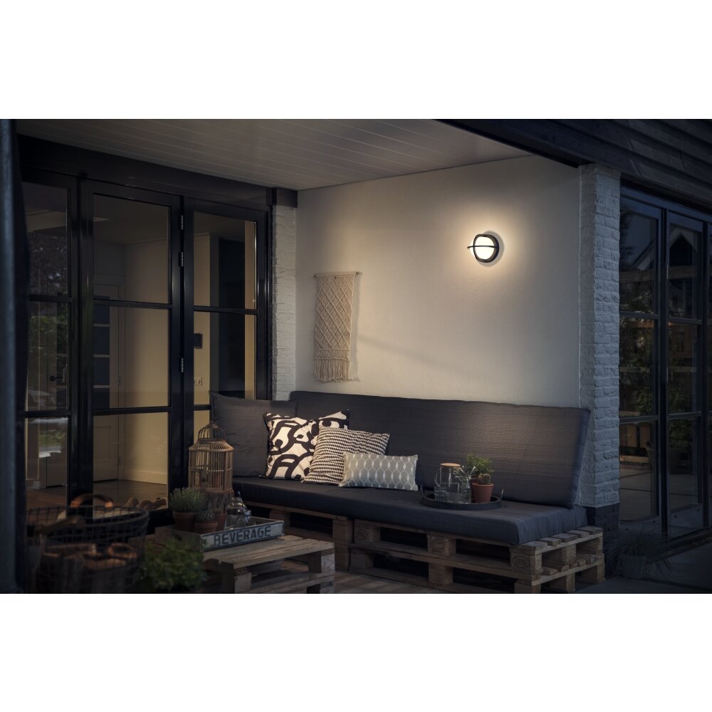 Philips Astilbe Applique da esterno Nero, 1-Luce main product photo
