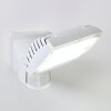 Loit Applique da esterno LED Bianco, 1-Luce, Sensori di movimento