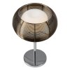 Brilliant Relax Lampada da Tavolo Bronzo, Cromo, 1-Luce