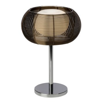 Brilliant Relax Lampada da Tavolo Bronzo, Cromo, 1-Luce