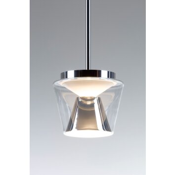 Serien Lighting ANNEX Lampadario a sospensione LED Cromo, 1-Luce