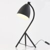 Steinhauer Mexlite Lampada da Tavolo Nero, 1-Luce