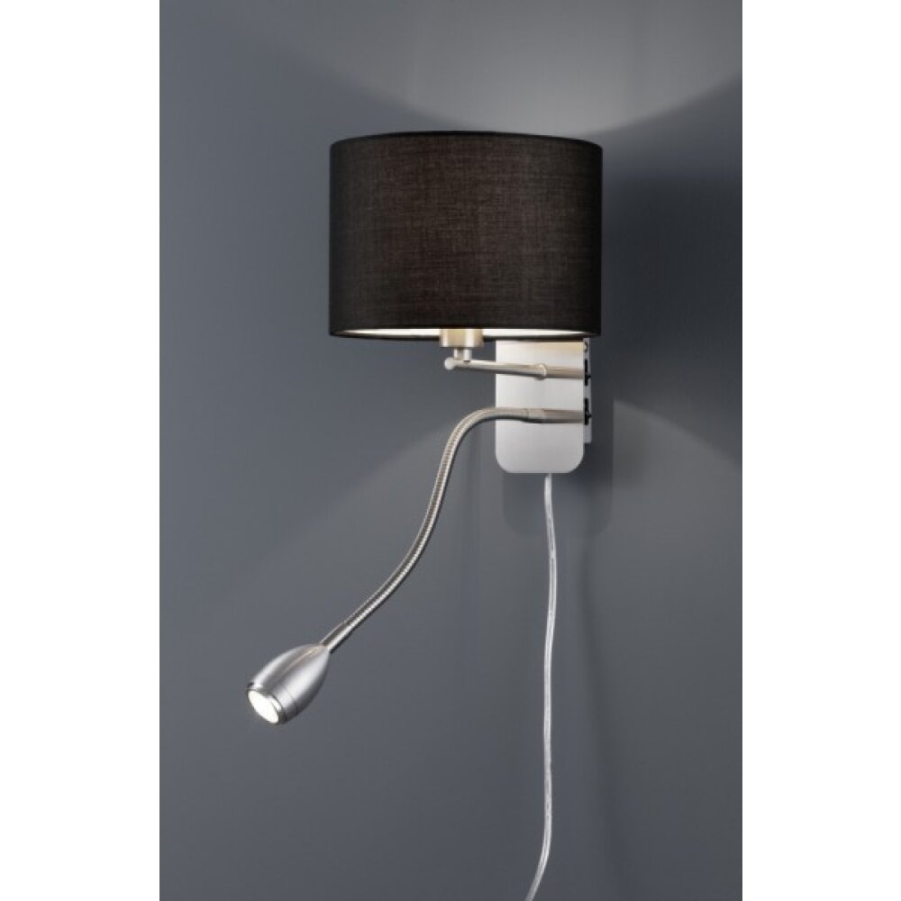 Trio 2711 Applique LED Cromo, Nichel opaco, 2-Luci main product photo