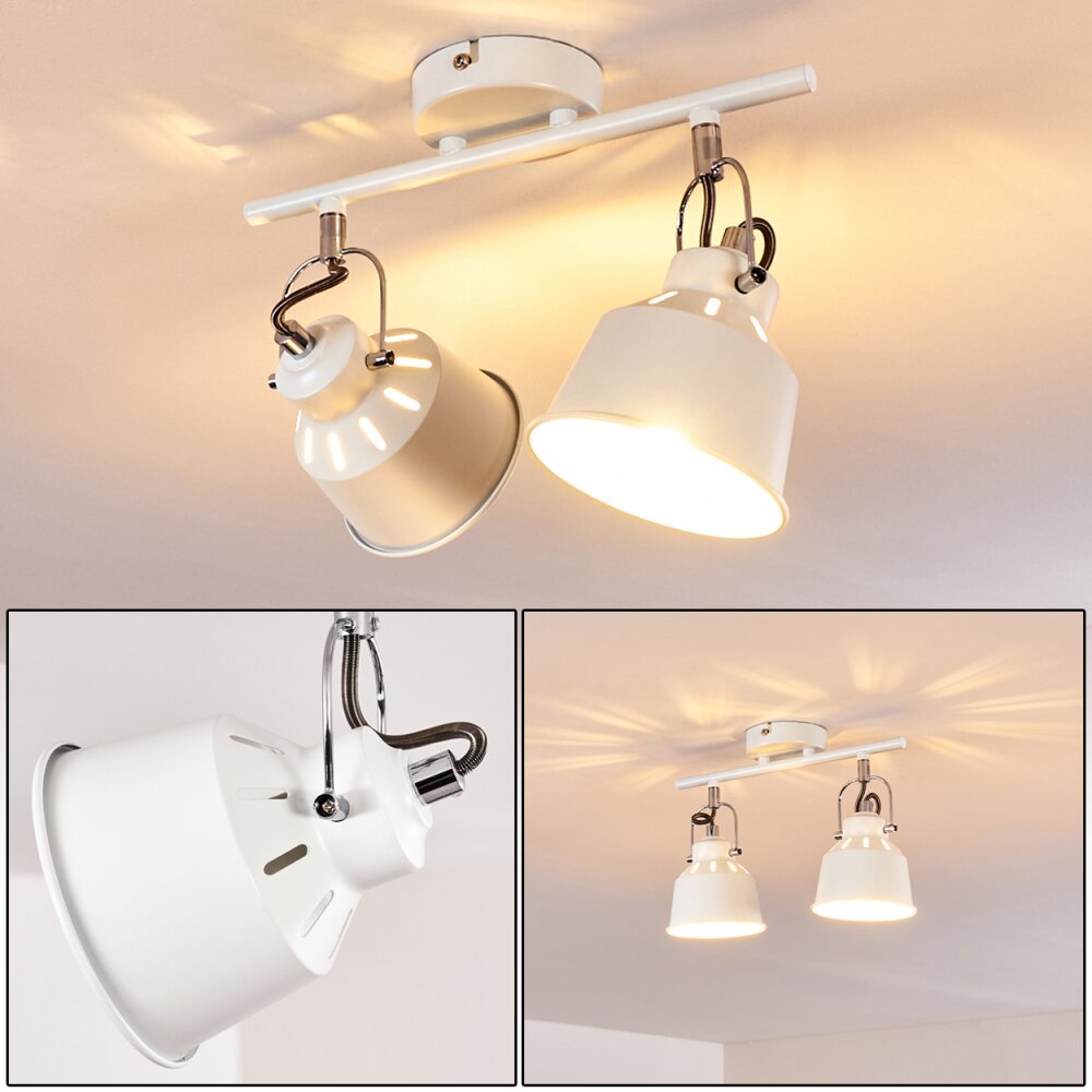 Plafoniera Safari Bianco, 2-Luci main product photo