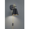 Trio ANDREUS Applique Nero, 1-Luce